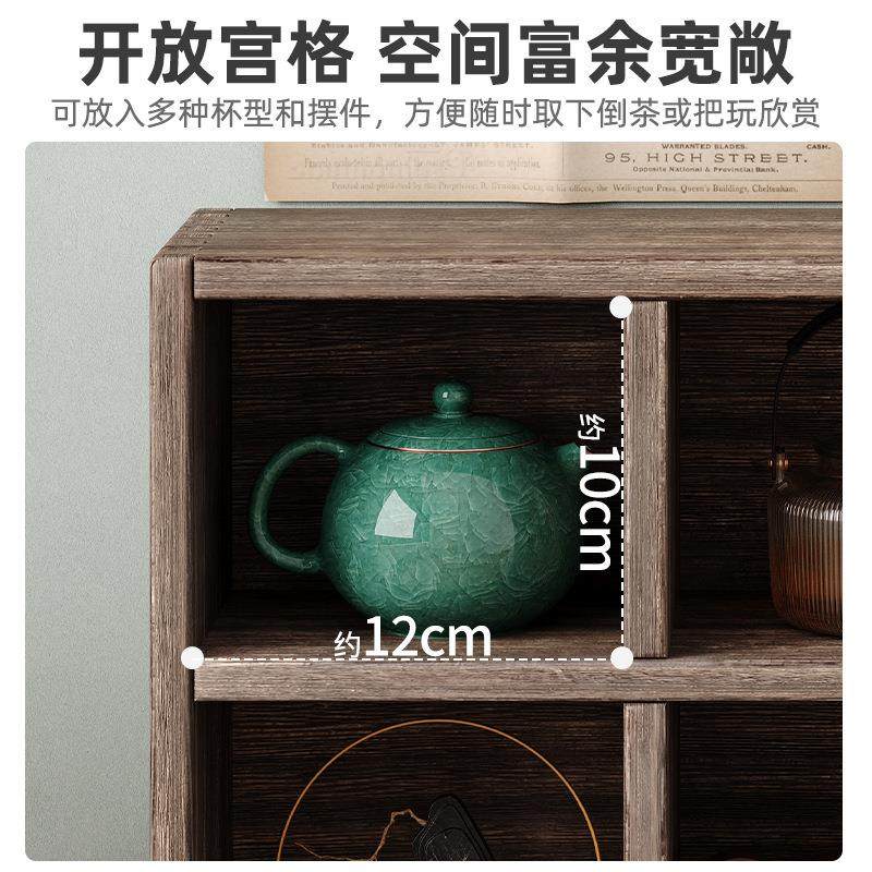 桌面博古架实木中式杯子收纳架茶杯架紫砂壶置物架多宝阁摆放架子,住宅家具,多宝格/博古架,淘宝优惠券,粉丝福利购,淘宝优惠卷