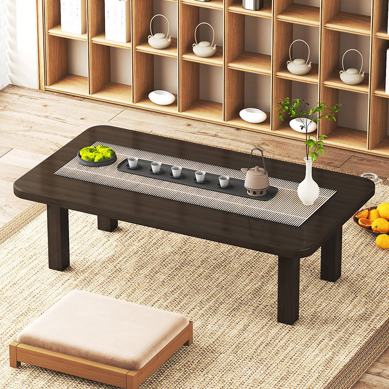 小茶几家用炕桌客厅可折叠飘窗小桌子简易茶桌小户型床上学习矮桌