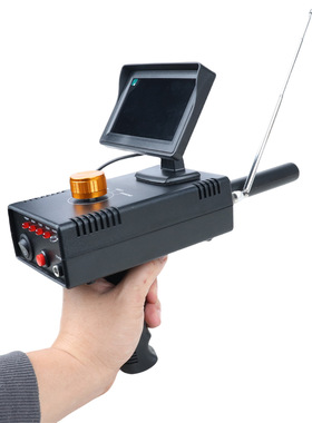美国GR-350地下远程高精度考古金属探测器寻宝户外可视探宝显示屏