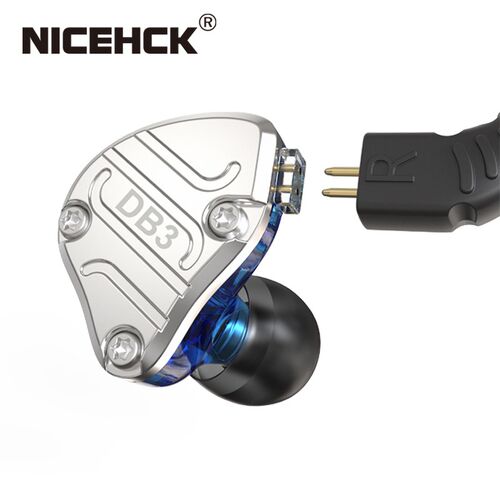 NICEHCK DB3 1BA+2DD Hybrid 3 DriCver nits In Ear Earphone Mo