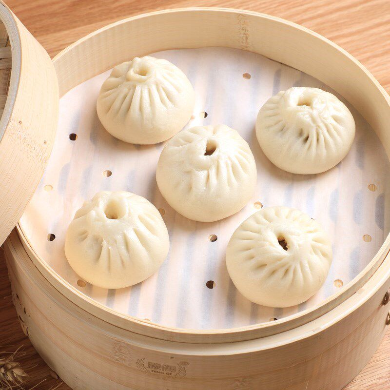 现货速发蒸团子纸蒸n箱蒸笼垫一次性蒸饭糯米糍粑饺子不粘东西的