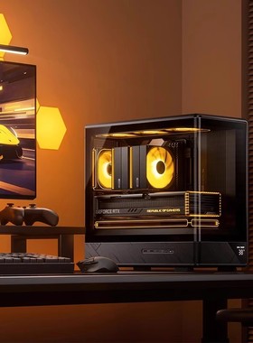 乔思伯机箱D200/D300/D400/D500曲面海景房机箱EATX MATX ATX