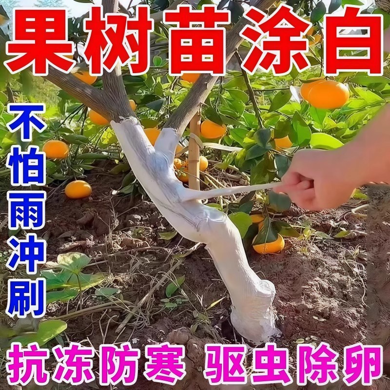 果树专用涂白剂抗寒防冻防虫