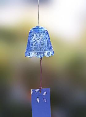 琉璃风铃铃铛挂件居家客厅寺庙保平安车内车载车挂饰朋友送礼