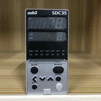 原装日本山武azbil温控表SDC35 C35TR1UA1000三线电动阀数字温控