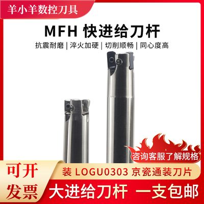 MFH数控铣刀杆双面LOGU0303刀片