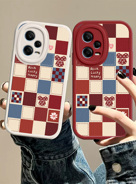 适用于红米Note12Pro手机壳RedmiNote12por保护套SPEED小米ProSPeed全包防摔not新款noto软硅胶男女款暴力熊