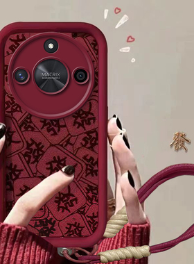 适用于荣耀x50手机壳x50i的+十新款x40硅胶x40gt竞速版全包过年款x30高级感x20se华为荣耀x10保护套9x8x新年