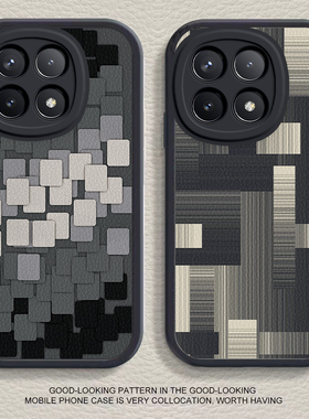 适用于红米k70手机壳新款redmik70pro保护套布纹格子男女款情侣高级感简约小米k70e硅胶软壳全包防摔磨砂外壳