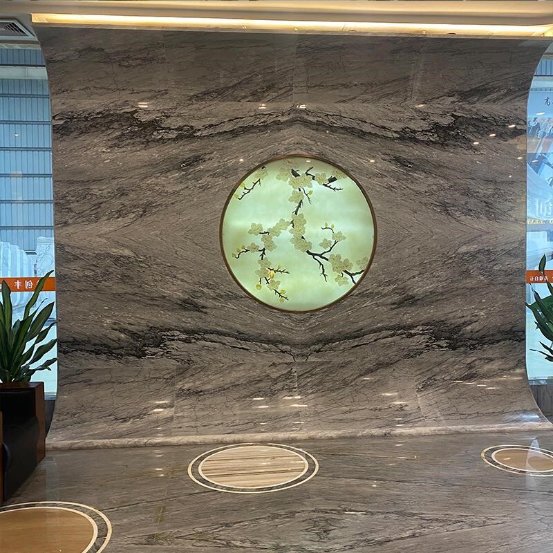 天然全屋石材别墅复式楼t欧式大理石背景墙身客厅酒店墙面桌面板