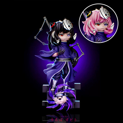 【全款】间谍过家家阿尼亚cos宇智波带土手办二次元美少女摆件