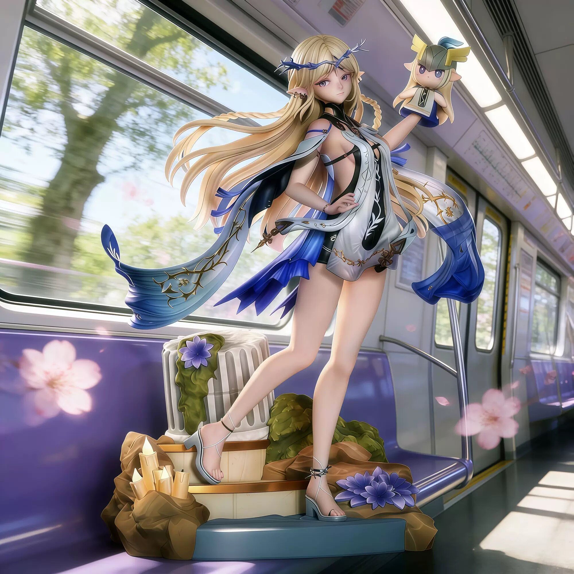 【全款】站姿卡提希娅美少女周边GK手办模型潮玩生日礼物场景摆件