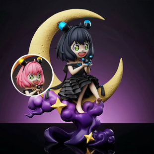 【全款】间谍过家家月亮伊布阿尼亚手办二次元美少女摆件模型礼物