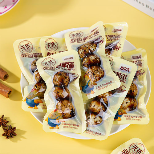 润成充饥追剧零食无抗鹌鹑蛋500g