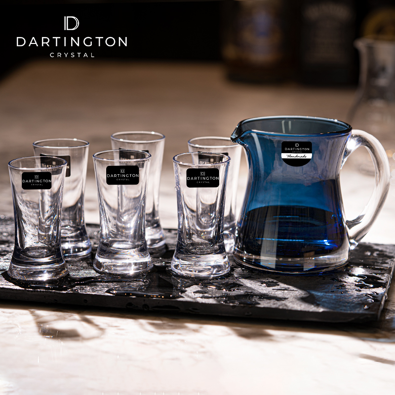 英国进口dartington无铅水晶玻璃白酒杯分酒器家用小号一两酒杯