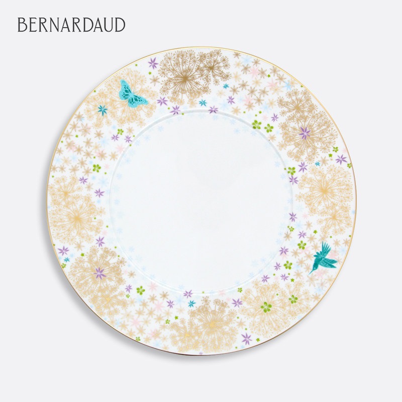 法国柏图BERNARDAUD进口餐盘餐具瓷器家用展示盘乔迁送礼甜品盘子