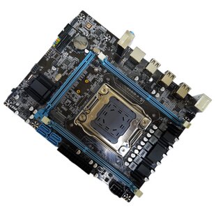 全新X79主板LGA2011针服务器台式机电脑主板支持DDR3游戏套装389