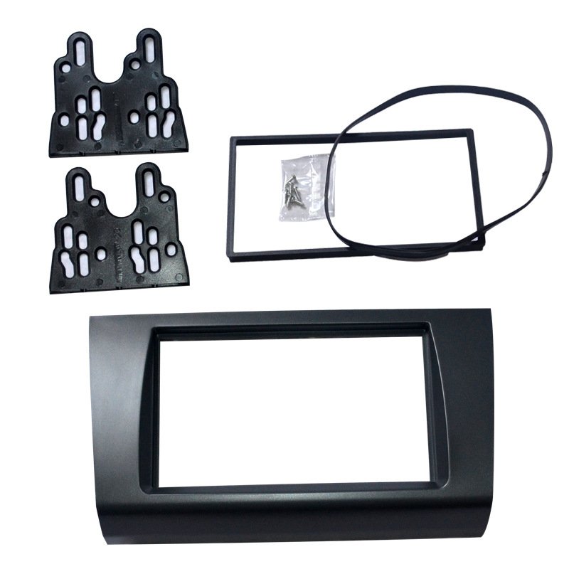 适用于铃木雨燕SWIFT(2009)专用改装框 汽车音响面框面板2DIN黑色
