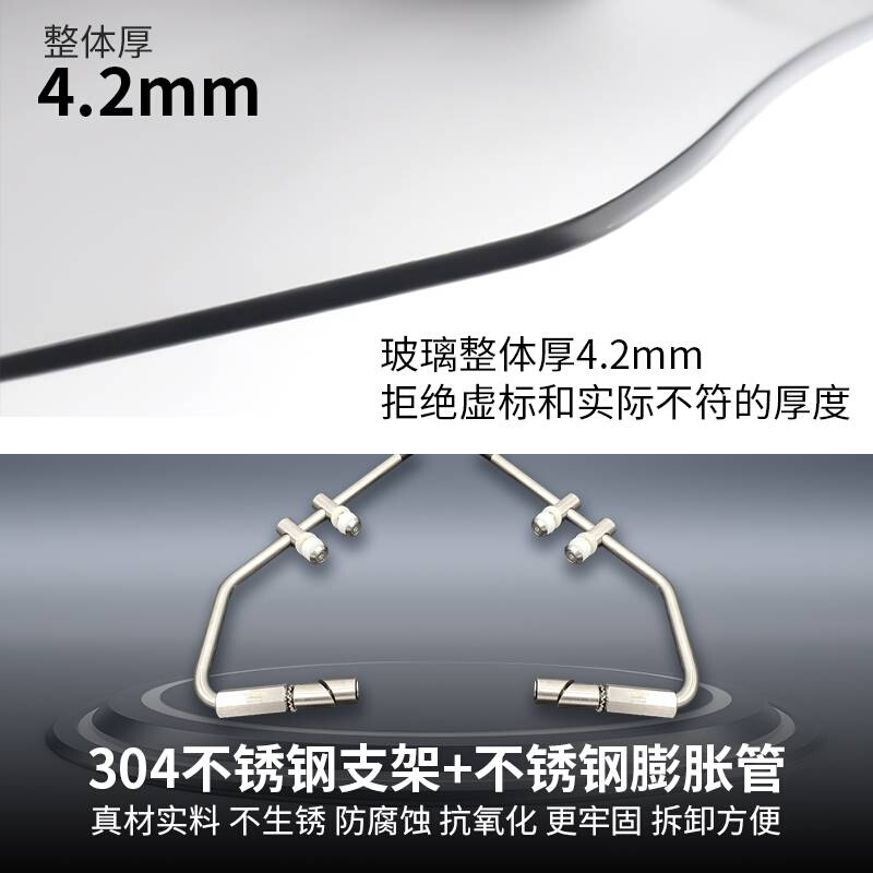 适用比亚乔VESPA GTS300春天150改装进M口挡风玻璃前挡风风挡护胸