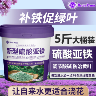 硫酸亚铁肥料花卉专用酸性植物花肥水溶肥栀子花果树绿叶防治黄叶