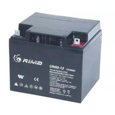 RIMA瑞玛铅酸蓄电池12V40AH UN40-12UPS直流屏消防照明免维护电源