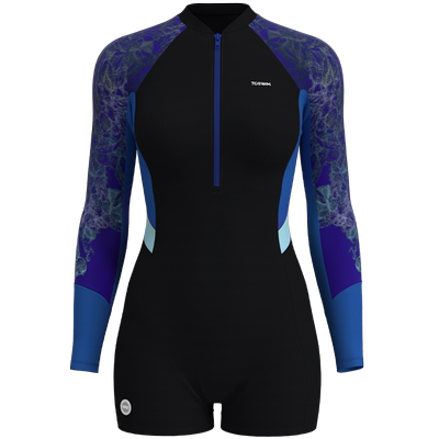 TOSWIM游泳衣连体平角竞速泳装游泳馆专用泳衣女高级感2025新款