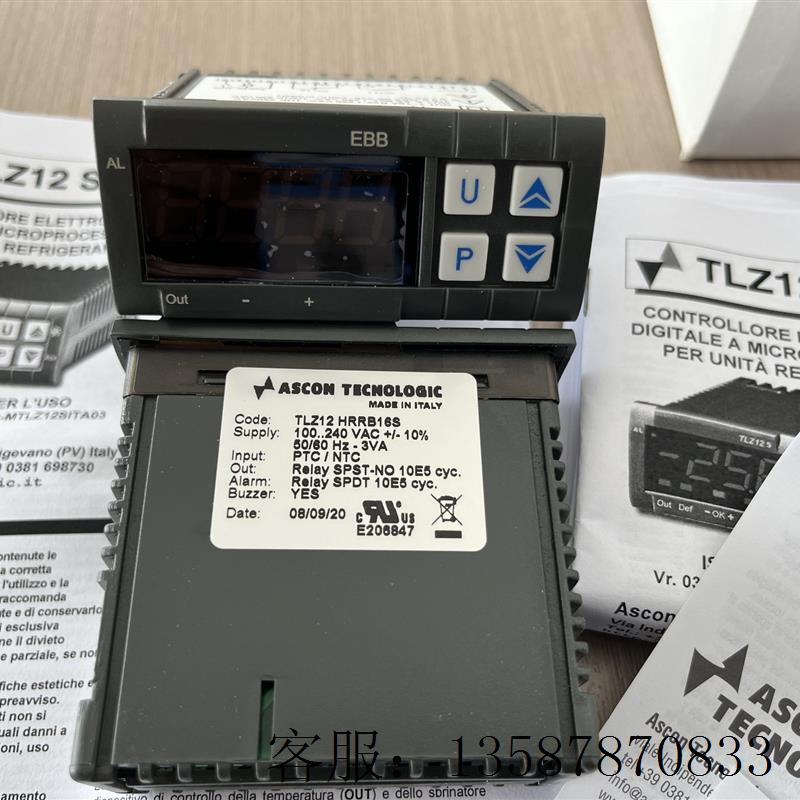 议价现货ASCON温控器TLZ12HRRB16S原装全新库存10