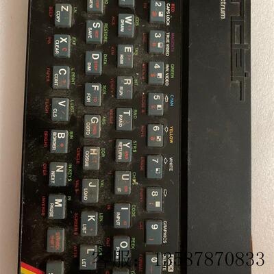 议价英国sinclair ZX Spectrum+古董电脑游戏机