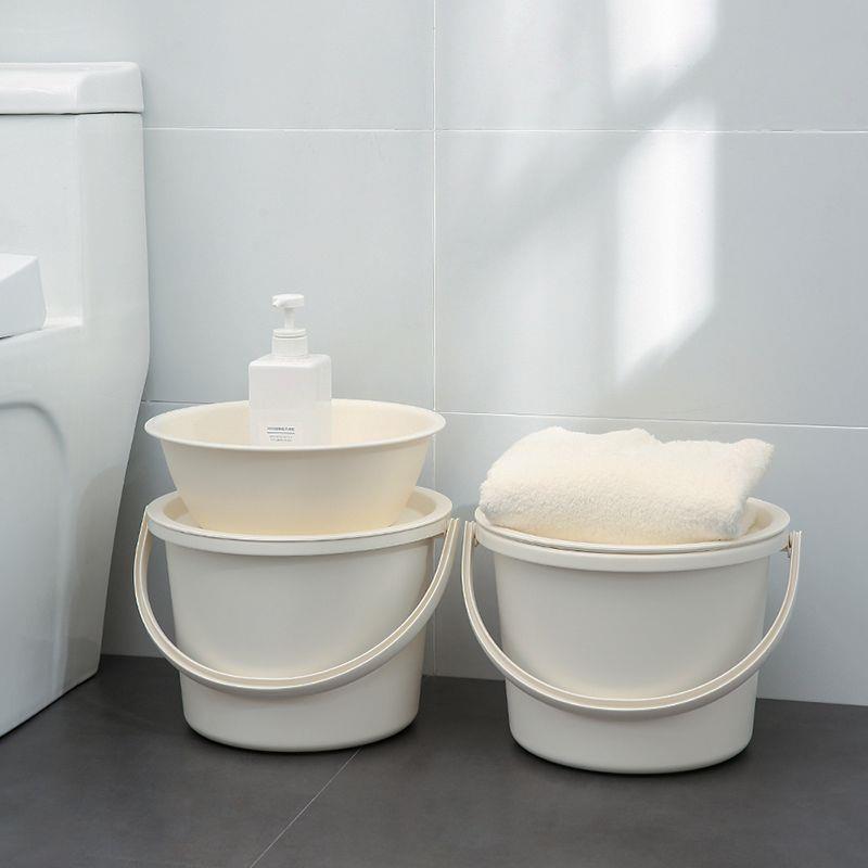 手提塑料大号水桶家用塑料储水桶盆套装学生宿舍洗澡洗衣桶小圆桶