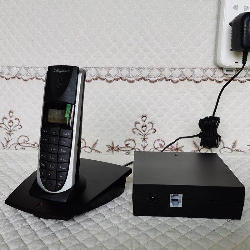 新款分体独立主机来电显示办公家用座机一拖一数字无绳电话子母机