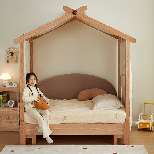 全友家居树屋床可伸缩