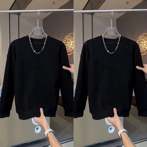 套头卫衣满天星加绒时尚百搭