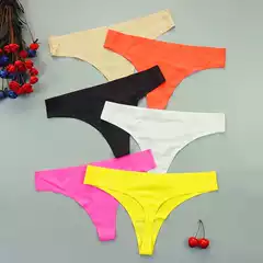 Sexy Thong Panties Woman Seamless Underwear Sports T-back So