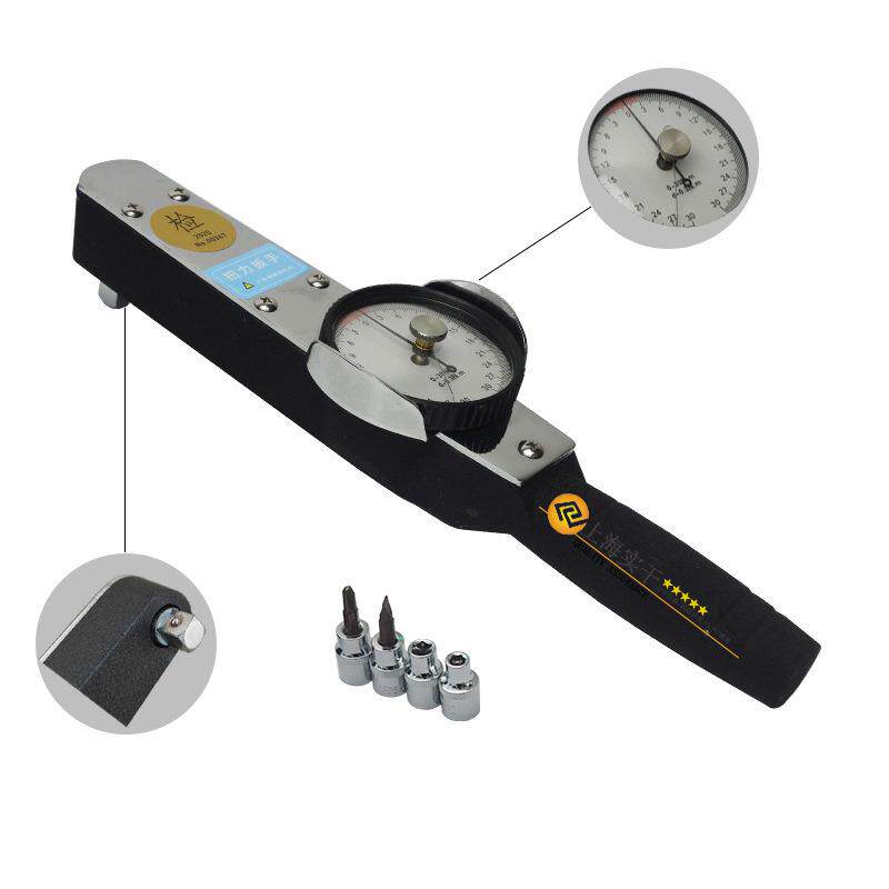 2000N.m检测扭力扳手手动检测表盘紧固扳手带表式扭矩扳手价格