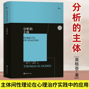 鹿鸣心理西方心理学大师 奥格登 主体间性理论心理治疗实践应用 弗洛伊德 温尼科特主体间性主体案例心理学书籍 分析 克莱因 主体