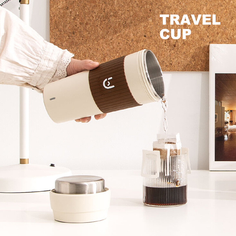 Travel Cup|便携式电热水杯保温杯 2in1设计实现热水自由