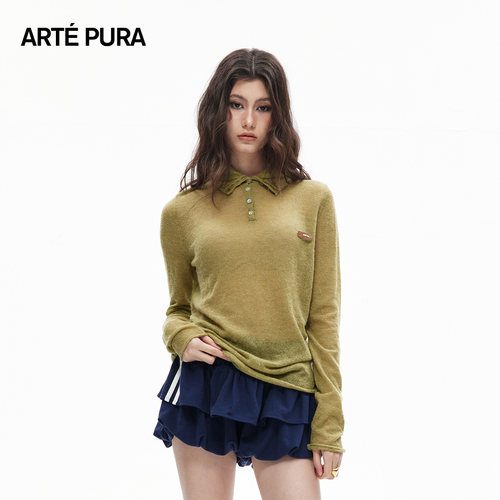 ARTEPURA高领羊驼绒毛衫