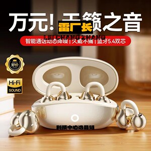深圳瑞禾科技蓝牙耳机新款耳夹式无线蓝牙耳机高颜值高音质长续航
