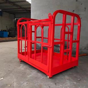 高空施工建筑吊篮 高空作业吊车吊篮吊笼 汽车吊顶吊框