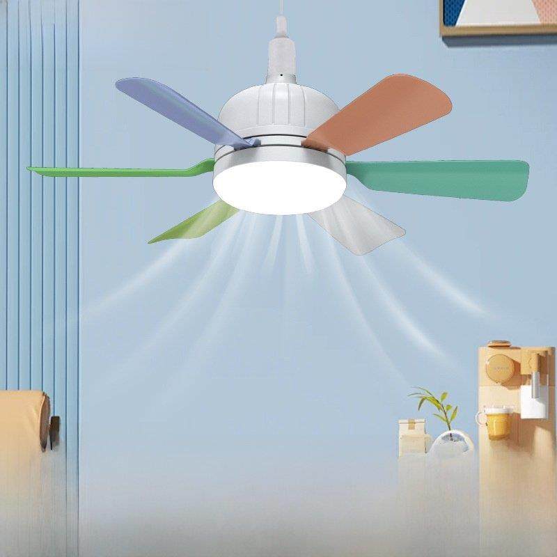 跨界新彩色风扇灯E27螺旋智能遥控客厅卧室餐厅风扇吊灯现货,家装灯饰光源,风扇灯,淘宝优惠券,粉丝福利购,淘宝优惠卷