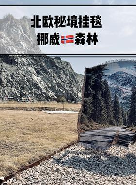 北欧风景挪威森林新西兰大海南岛库克山 美国科罗拉多大峡谷 挂毯