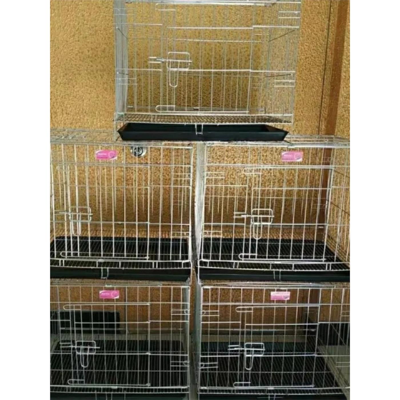 嘉盈出口款不锈钢狗笼子