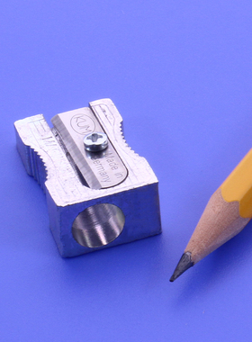 德国KUM高硬度碳钢刀片笔刨高锋利刀刃铅笔刀小学生削切笔杆直径8mm木铅笔镁金属单孔卷笔刀