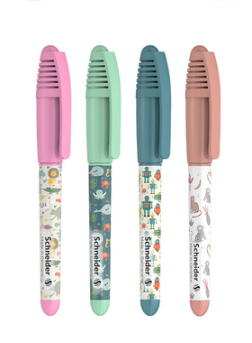 德国进口schneider施耐德2024NEW儿童小学生三四年级专用练字墨囊墨水笔毕业季礼物时尚0.35mm细尖童趣钢笔