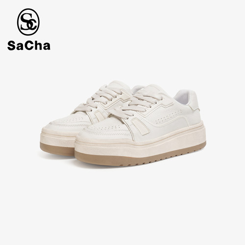 SACHA厚底做旧脏脏舒适百搭运动休闲鞋BTSR-G109