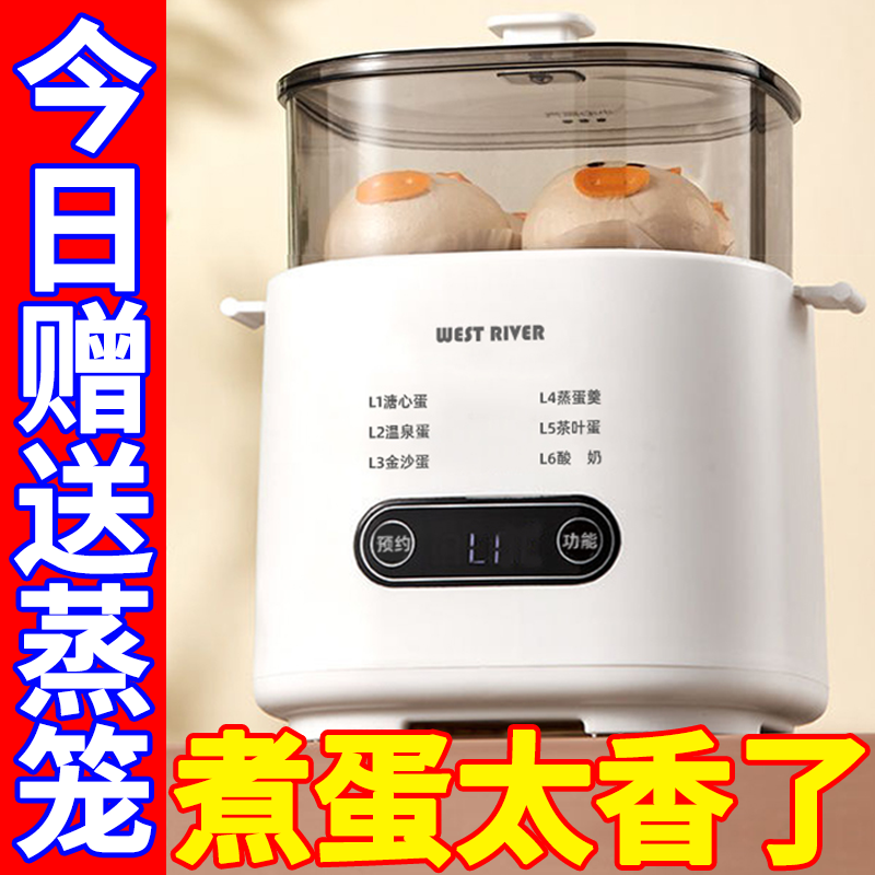 德国英国煮蛋智能自动断电宿舍早餐神器多功能家用小型蒸蛋迷你