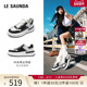 韩雪同款 莱尔斯丹YOUNG26春季 新款 休闲运动黑白熊猫板鞋 女66501