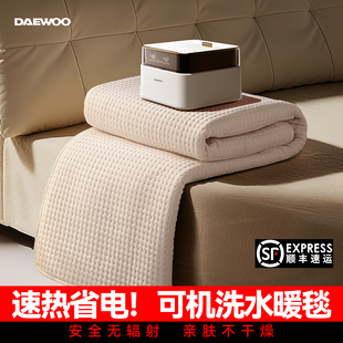 大宇水暖电热毯双人电褥子单人水循环炕2025新款 水热毯水床垫全套