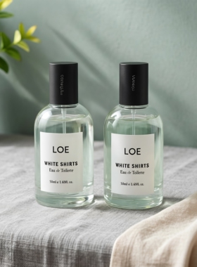 韩国LOE香水白衬衫桃子与茶ROSY FOREST绿茶白茶紫罗兰试香小样
