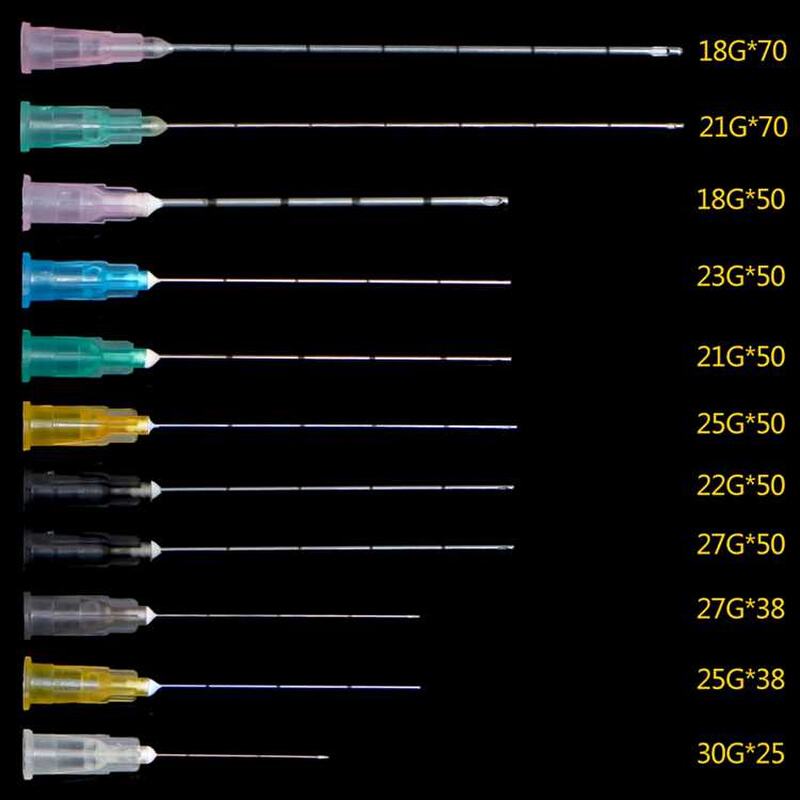 钝针一次性顿针针头18G70mm21G22G23G50mm25G27G38mm冲洗针填充